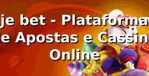 je bet - Plataforma de Apostas e Cassino Online